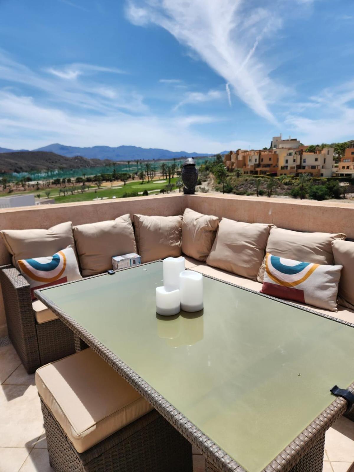 Atico Esquinero Con Preciosas Vistas Al Valle Del Este Golf Con Piscina Comunitaria! Vera Exterior foto